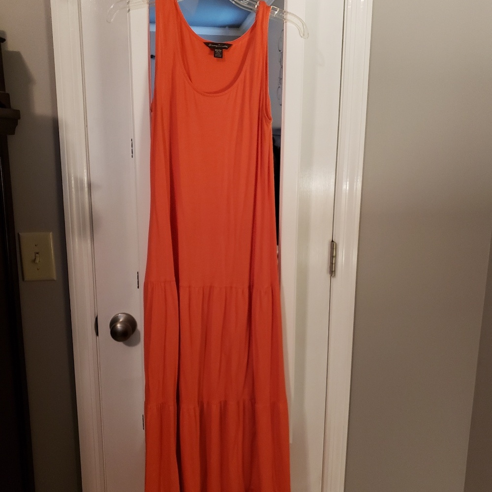 Orange Maxi Dress